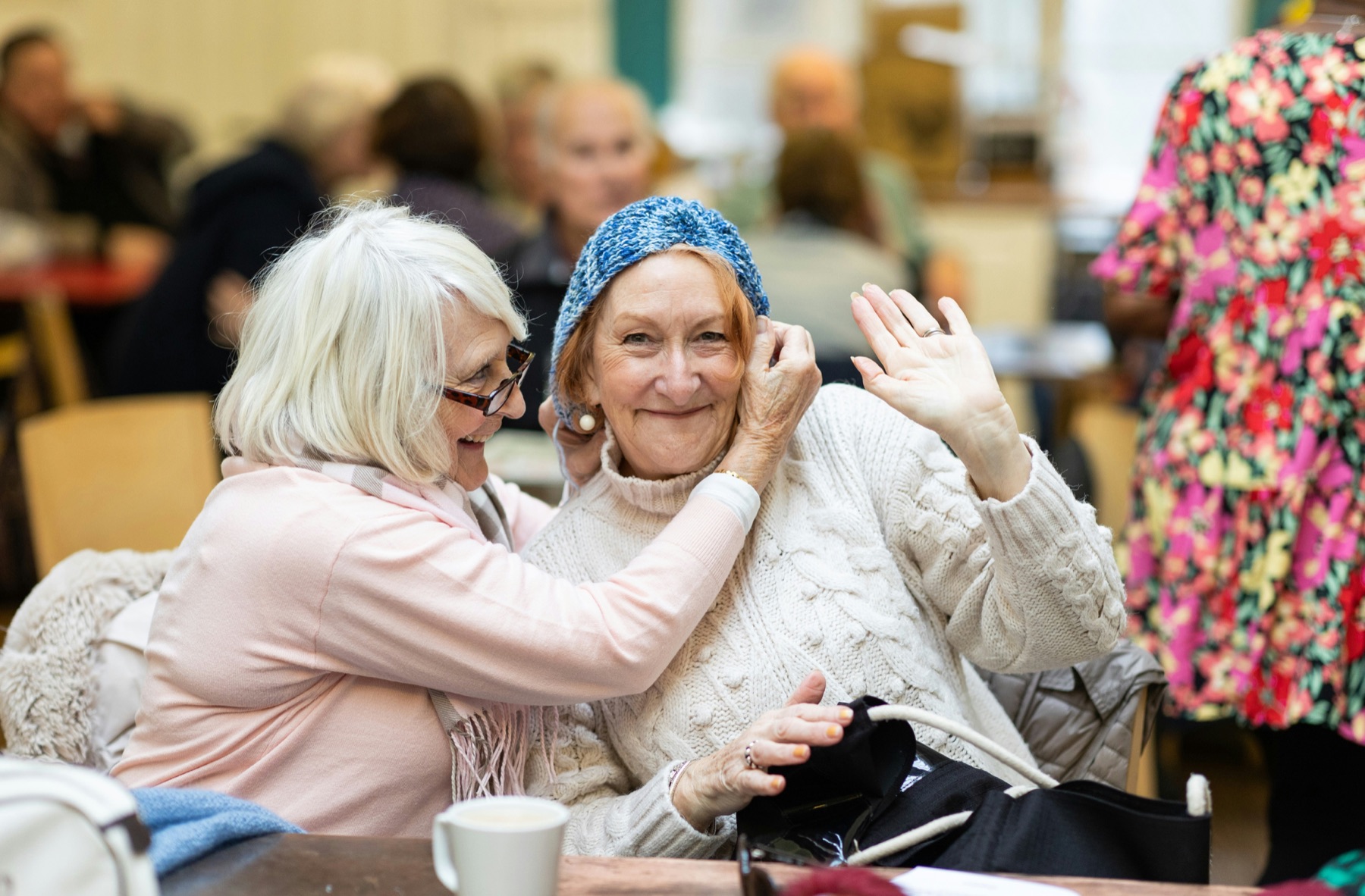 Senior residents enjoying time together
